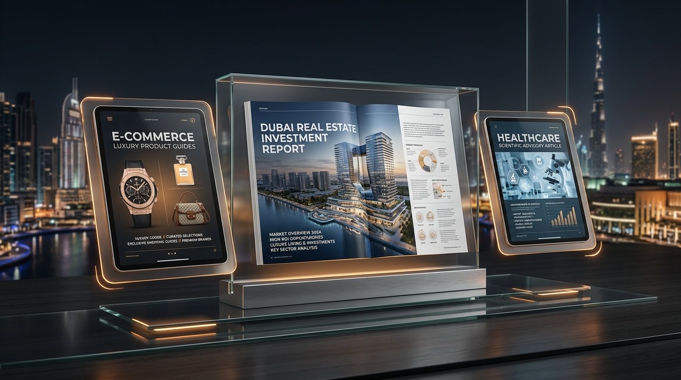AI-Enabled Blog Content Writing Services for Different Industries in UAE