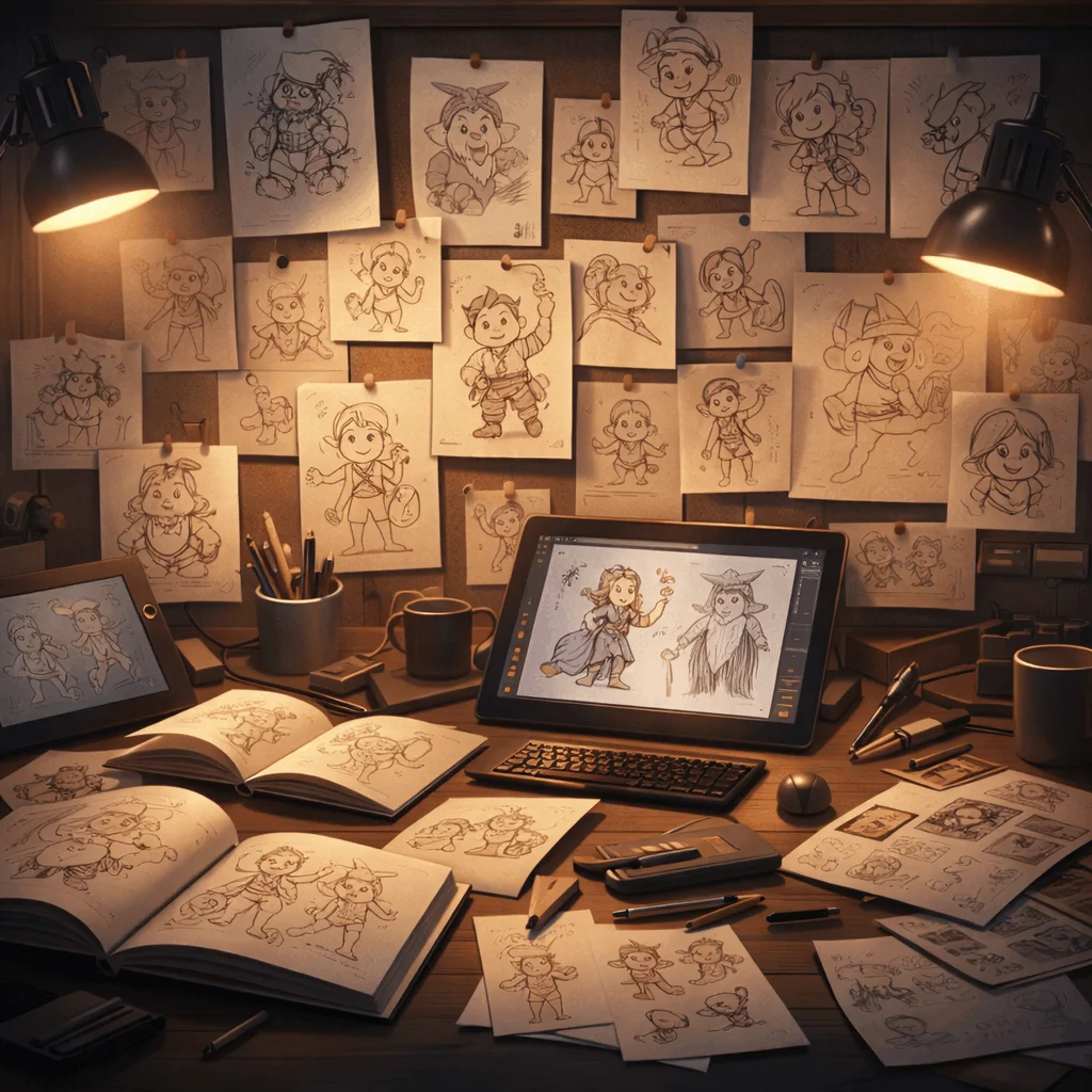 Custom Character Design Services in Dubai