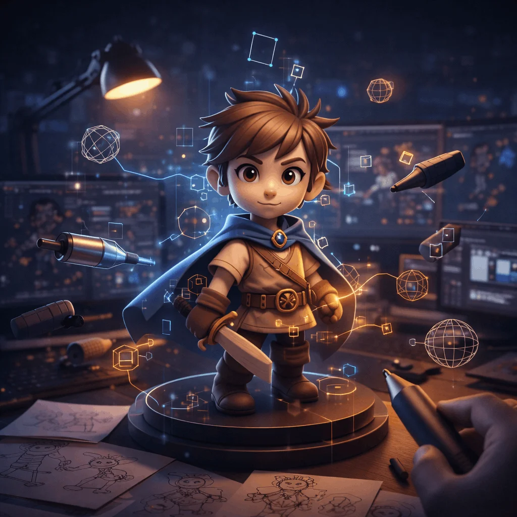 3D Character Design Service Mastery