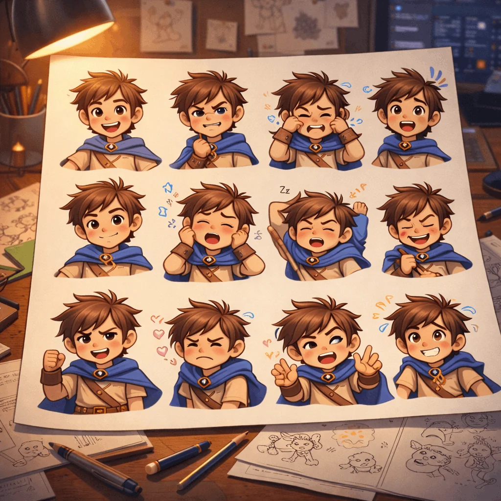 2D Character Design Services Solutions