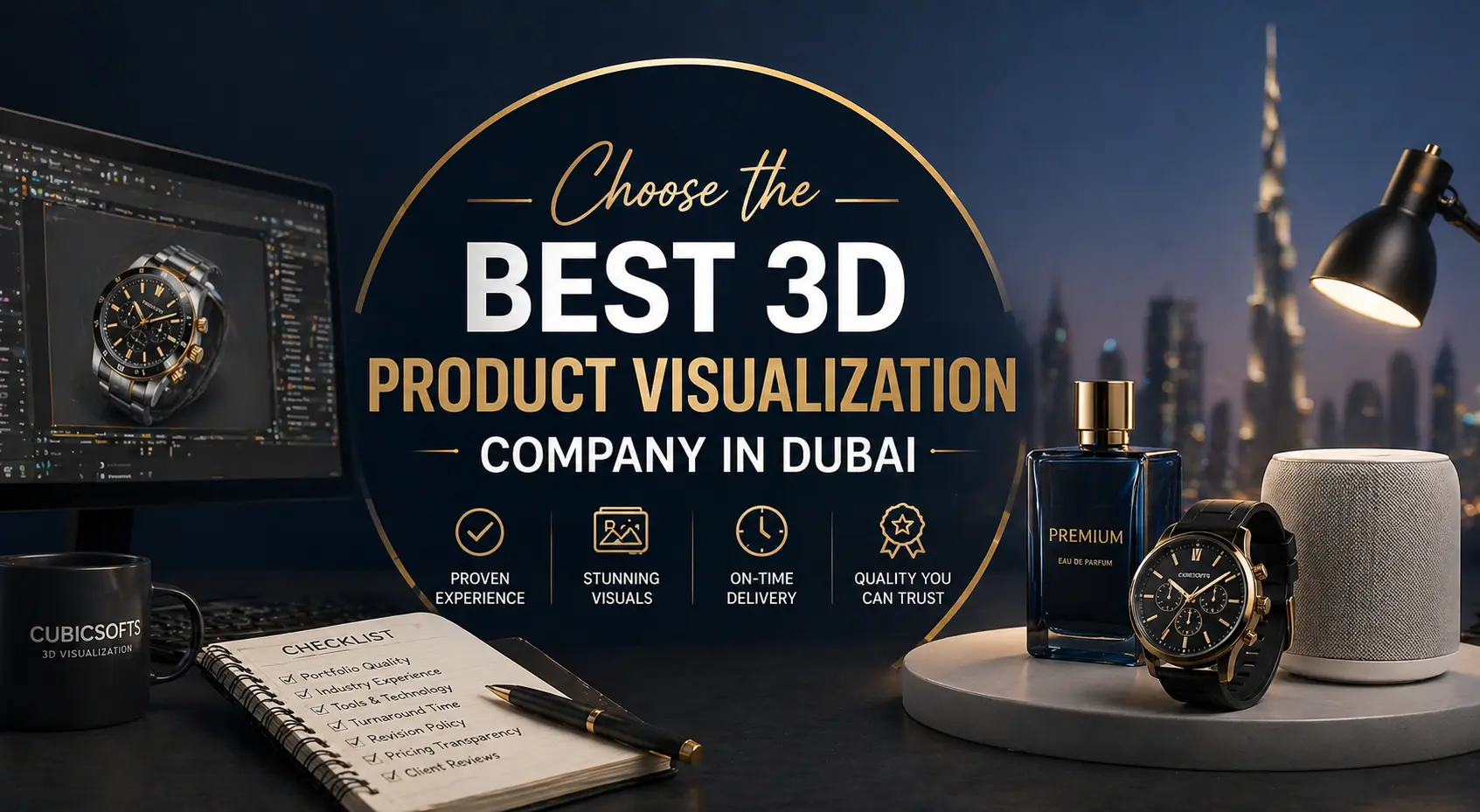 How to Choose a 3D Product Visualization Company in Dubai: 7 Things to Check