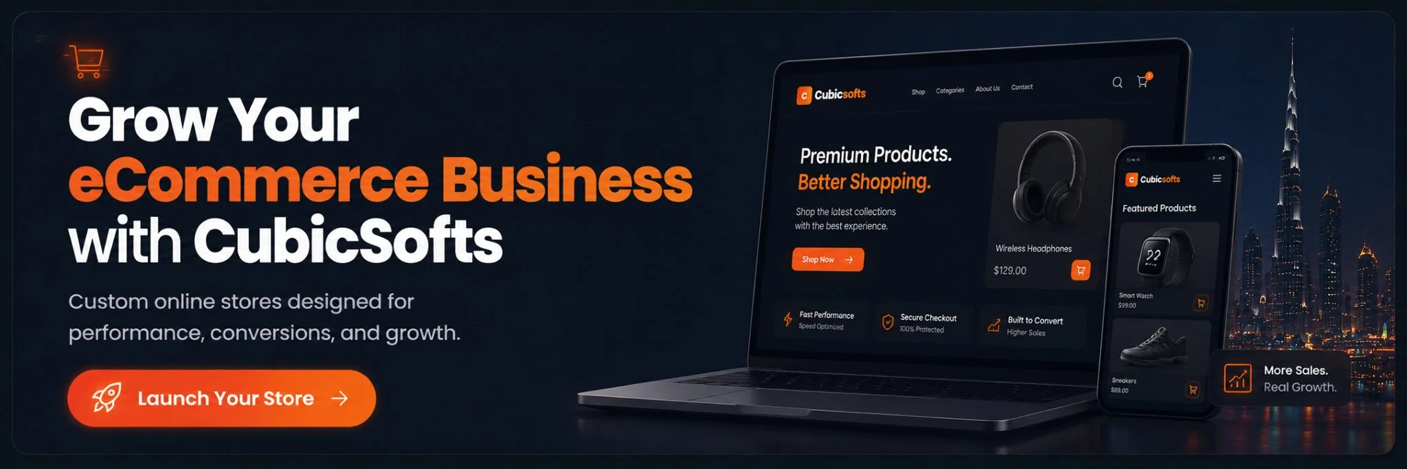 Top Ecommerce Website Development in Dubai